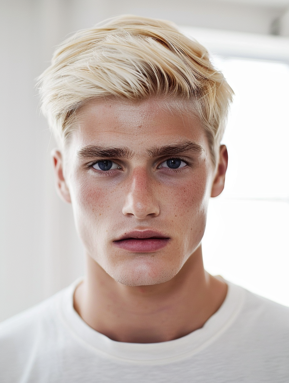 Explore Trending Blonde Hairstyles Men Can Rock In From Short