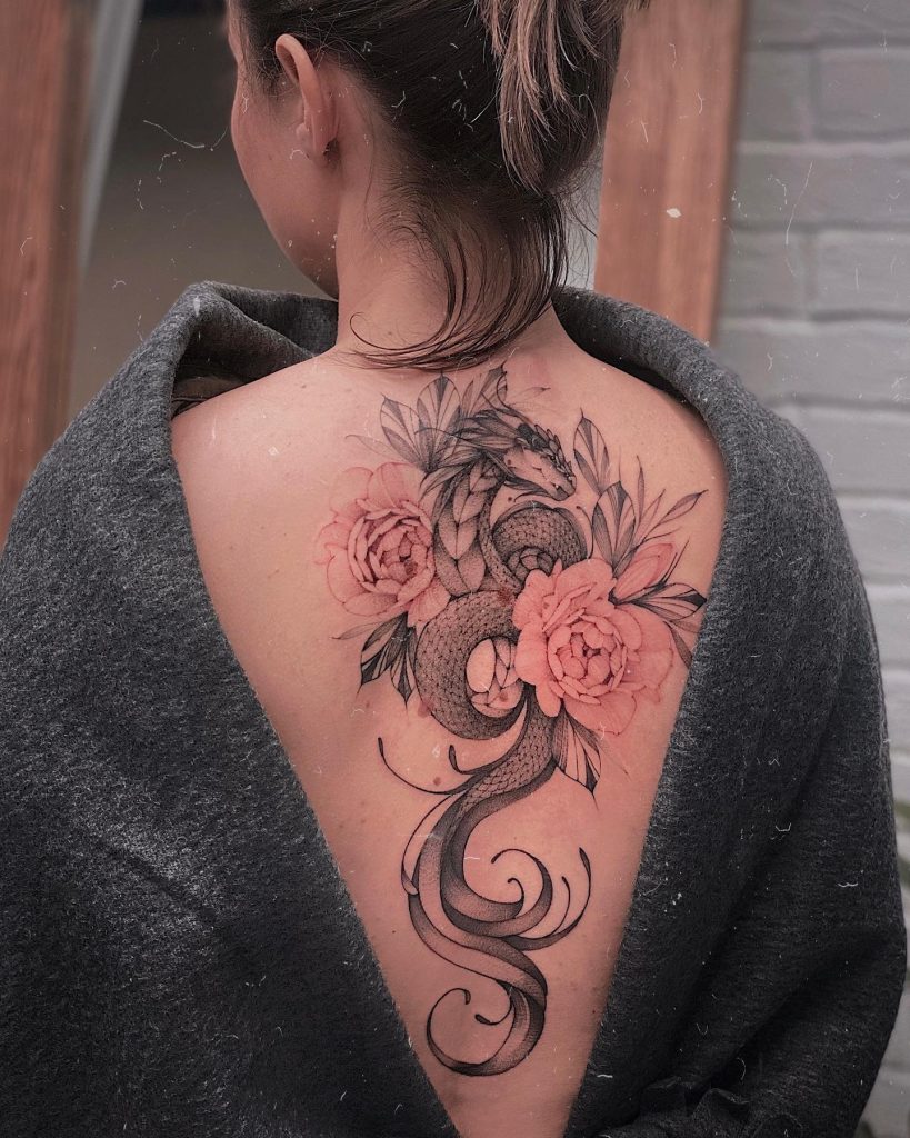 Women s Back Tattoos With Meaning Unique Designs Including Spine 