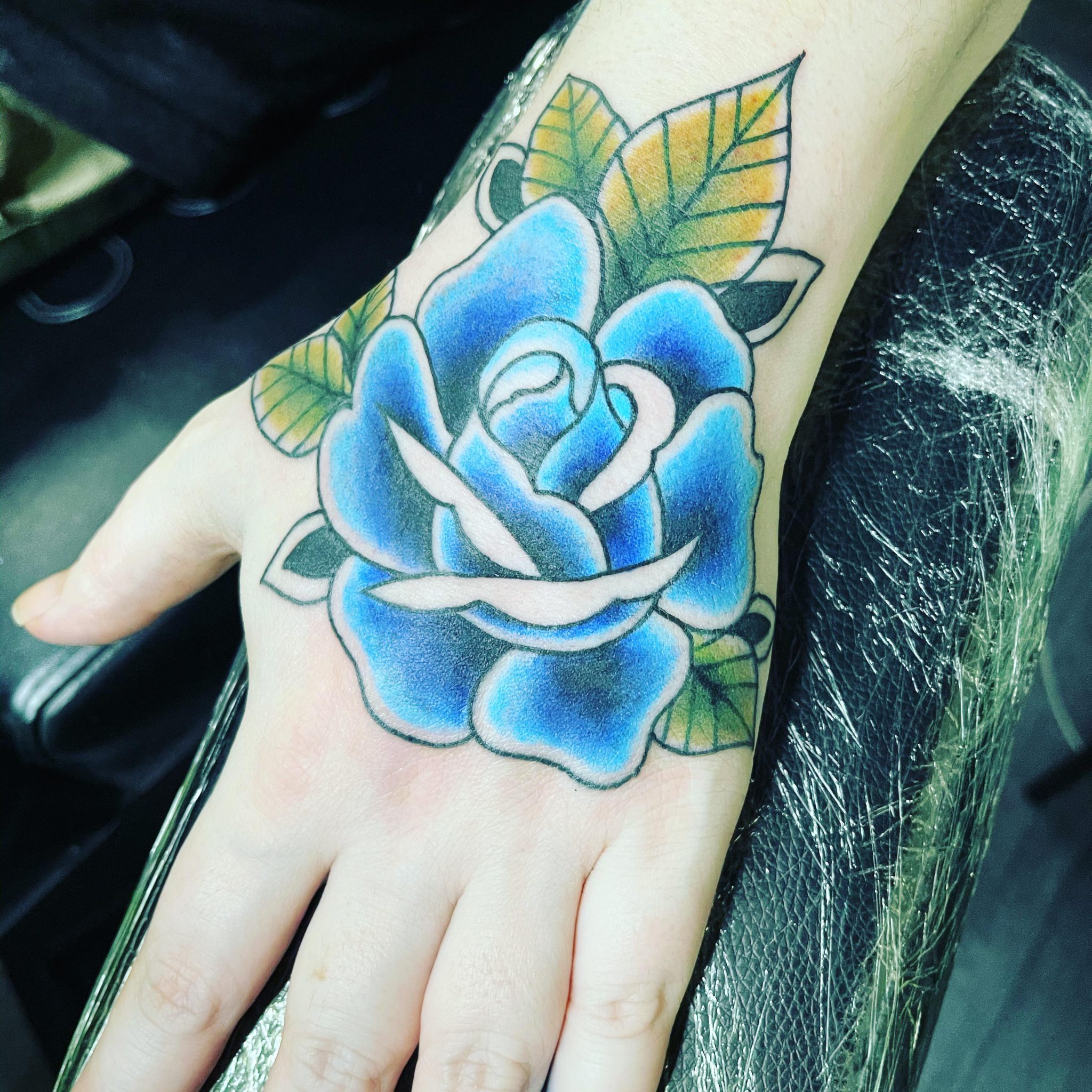 Engaging Blue Rose Tattoos for Women and Men: Designs, Meanings, and ...