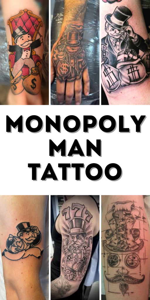 Monopoly Man Tattoo Design Ideas for Sleeves, Hand, and Unique Stencil ...