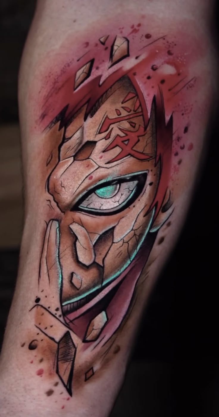 25 Gaara Tattoo Ideas 2025: Unique Design Inspirations For Men With ...