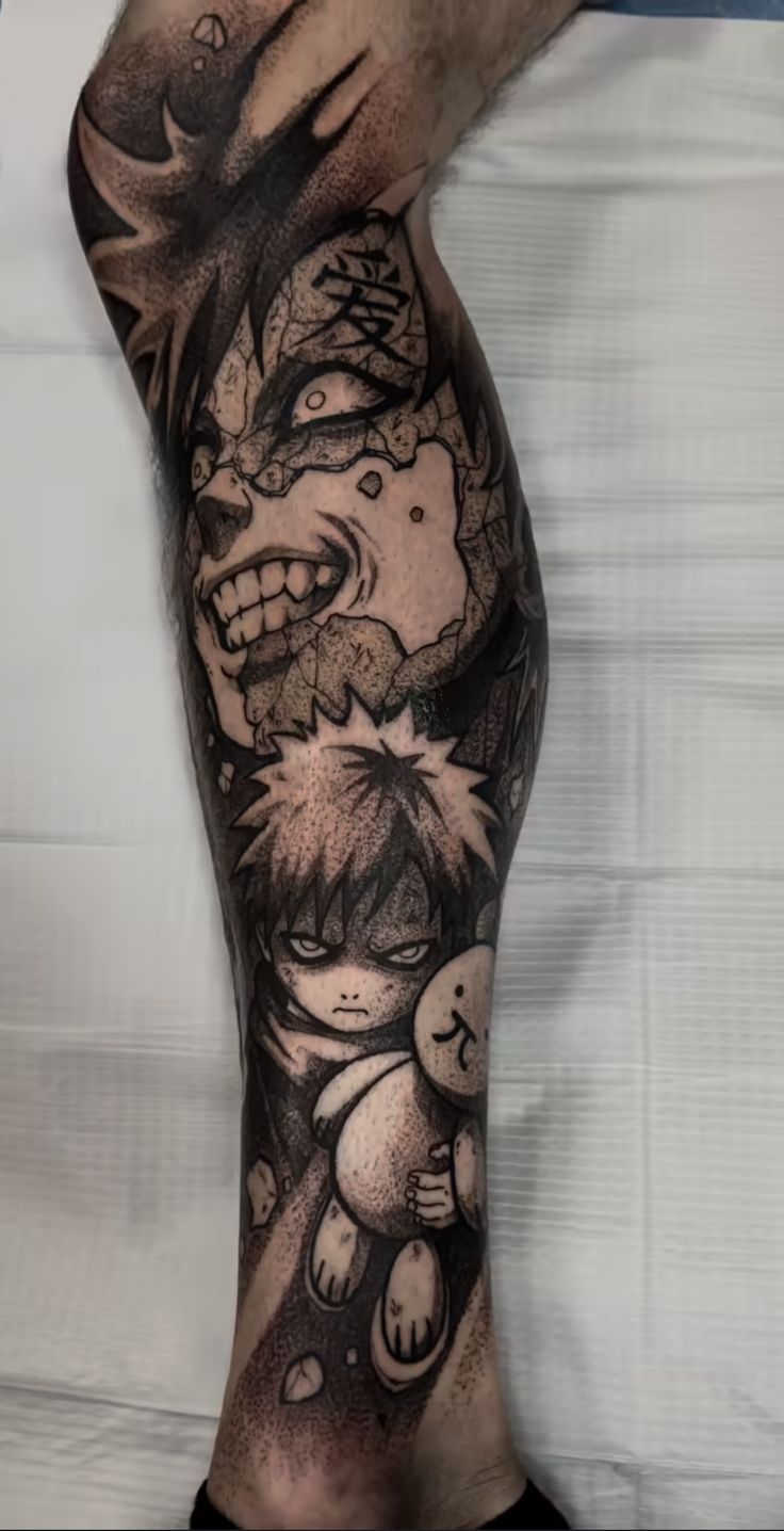 25 Gaara Tattoo Ideas 2025: Unique Design Inspirations For Men With ...
