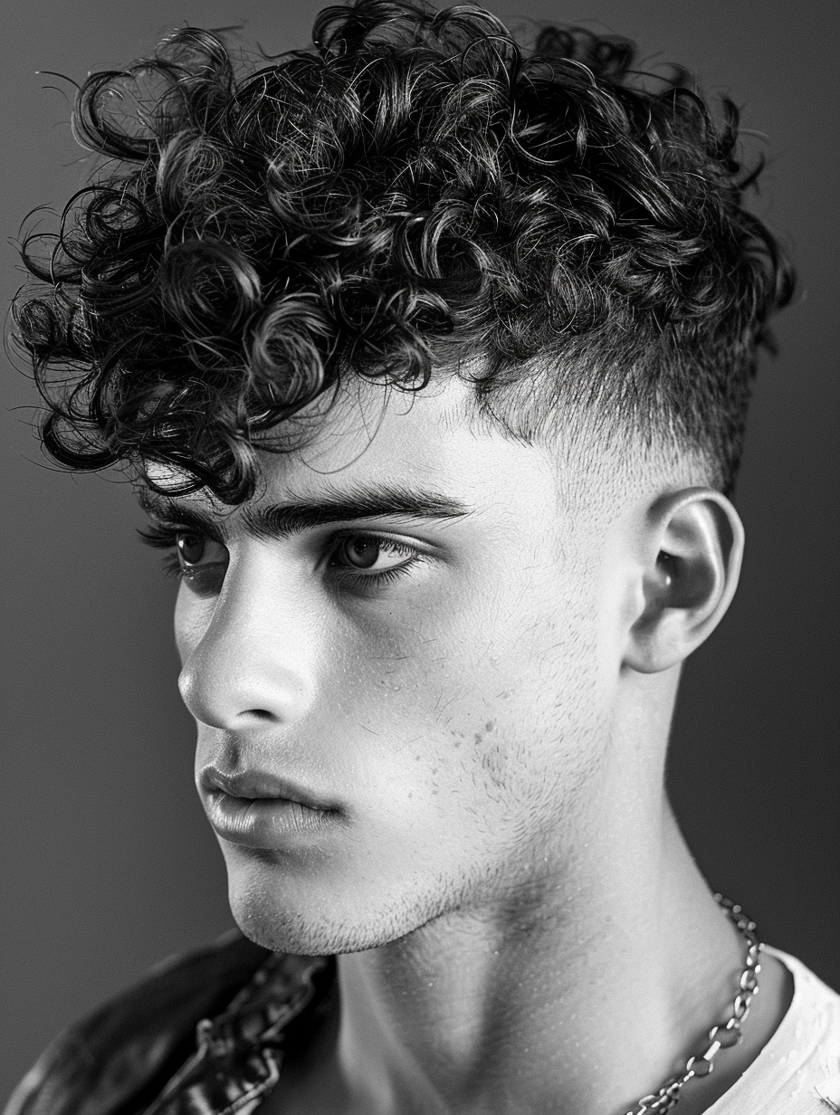 Exploring 37 Curly Hairstyles Men: Diverse Looks from Short Cuts to ...