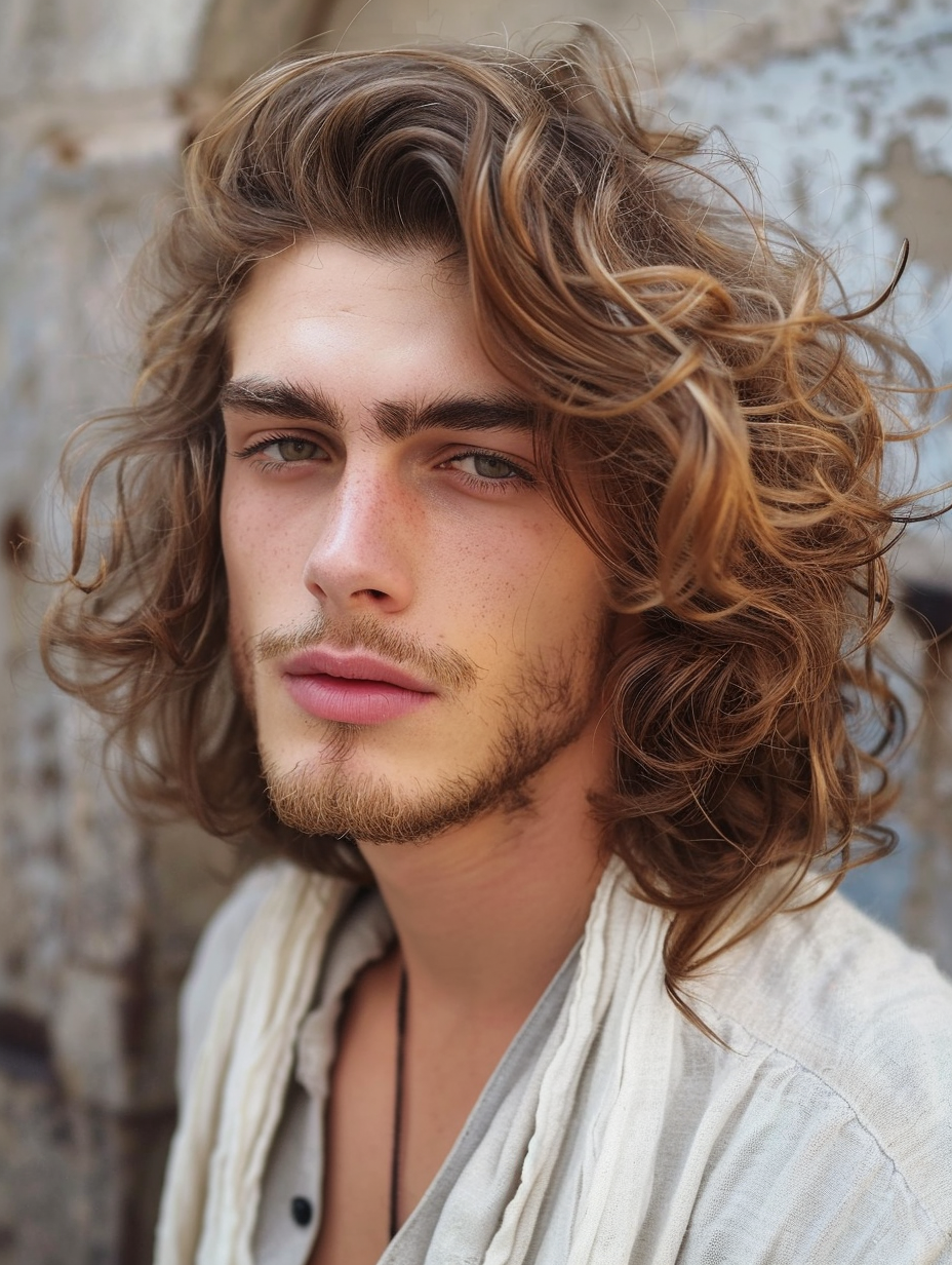 Explore 34 Trending Long Hairstyles for Men Featuring Best Curly, Wavy ...