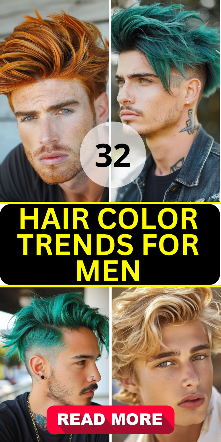 Hair Color Trends for Men: 37New and Latest Ideas for Spring Summer ...