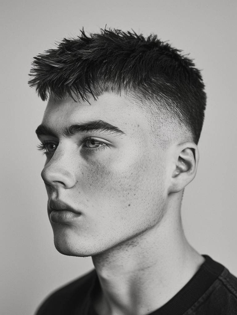 30 Buzz Cut Fade Haircut Ideas for Men Featuring Low Taper Mid Drop and