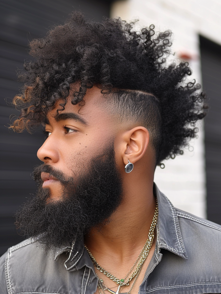 29 Unique Black Men's Curly Hairstyles: Short, Medium, & Long Hair with ...