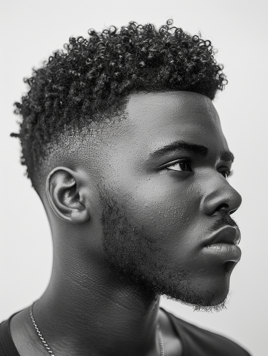 29 Unique Black Men's Curly Hairstyles: Short, Medium, & Long Hair with ...