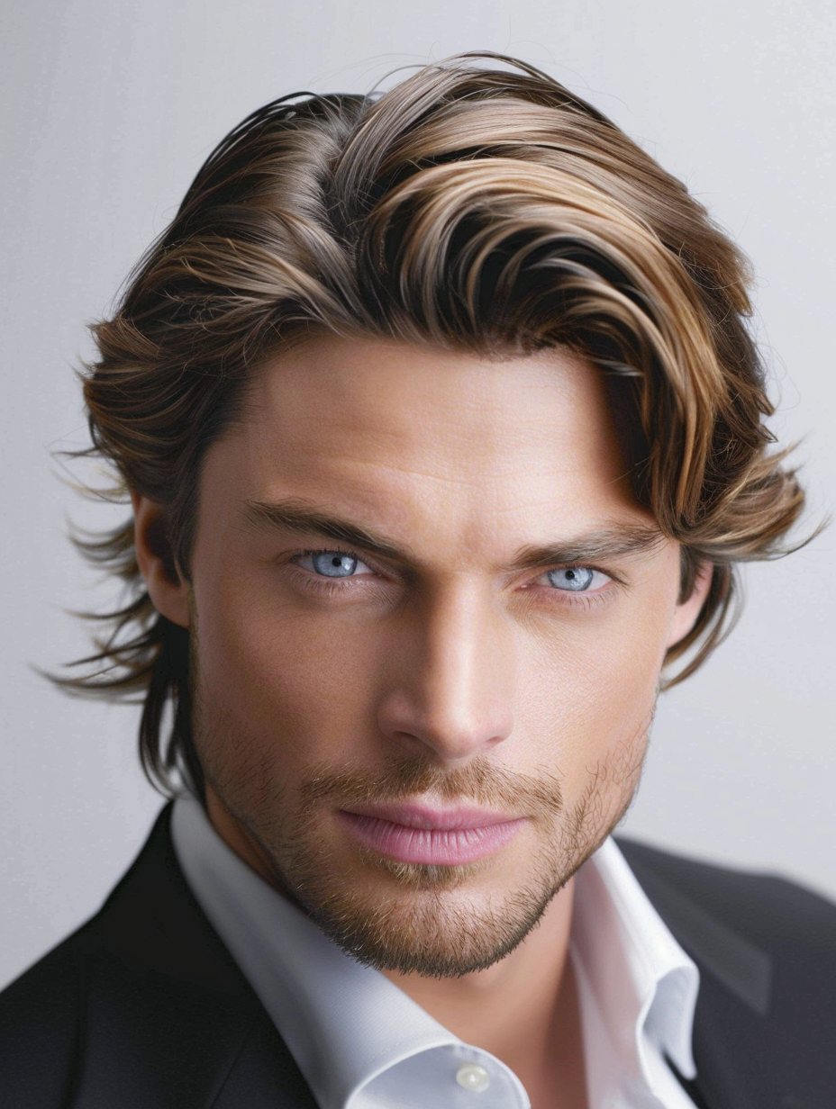 27 Layered Hairstyles for Men From Short to Long Including Medium ...