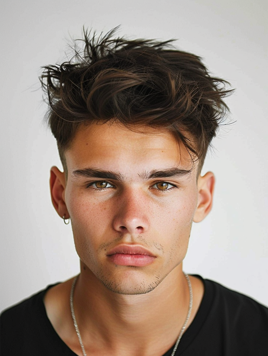 27 Layered Hairstyles for Men From Short to Long Including Medium ...