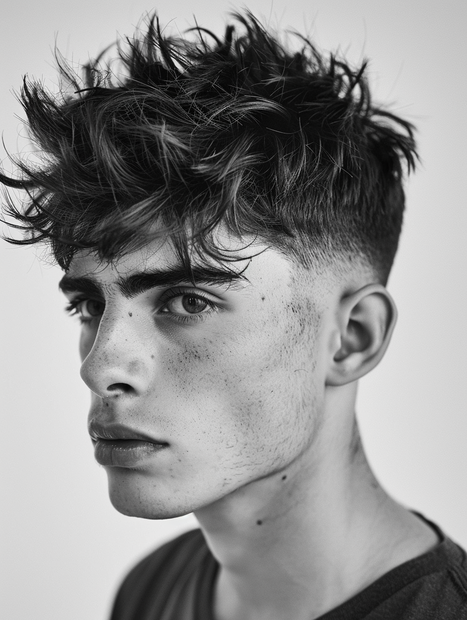 Exploring 29 French Crop Hair Men Styles: From Undercut Elegance to Low ...