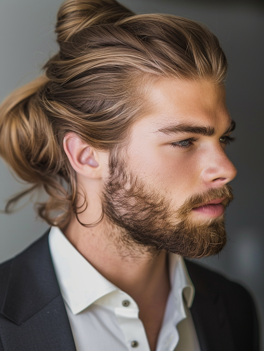 Exploring 31 Diverse Man Bun Hairstyles for Every Occasion from ...