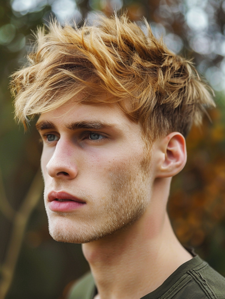 Explore 35 Unique Messy Fringe Haircut Styles for Men with Straight ...