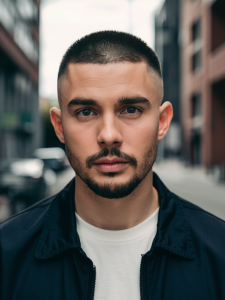 Line Ip Buzz Buzz Cut with Line Up 26 Creative Cut Ideas for Men with Fade Taper ...