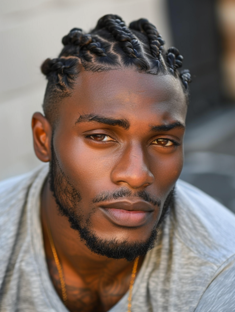 Explore 29 Diverse and Creative Black Men Cornrows Styles for All ...