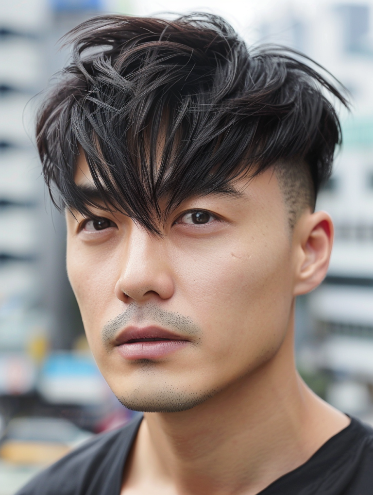 28 Textured Fringe Haircut Ideas for Men Straight Hair Men Curly Men ...