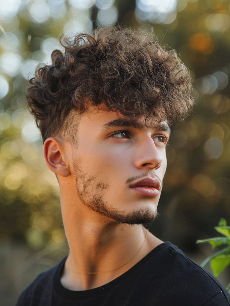 Unveiling 32 Trendsetting Shaved Sides with Long Top Haircut Styles for