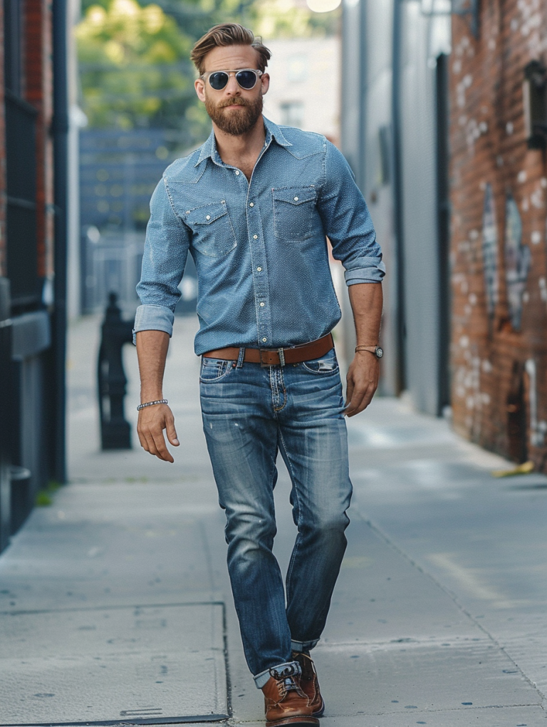 Discover 26 Men Outfit Jeans Shirt Ideas for Casual and Formal Looks ...
