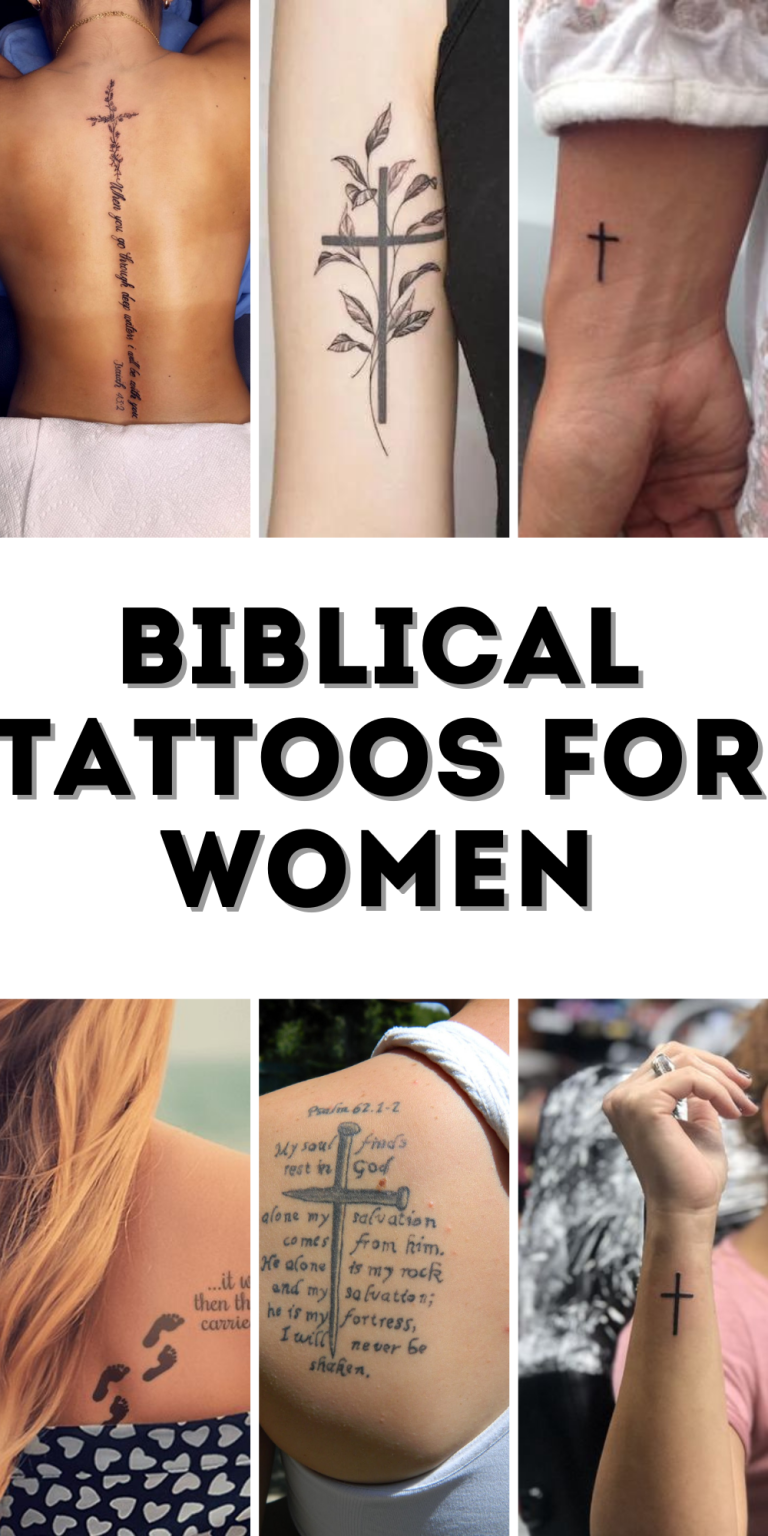 Meaningful Biblical Tattoos for Women: Small, Elegant Designs with ...