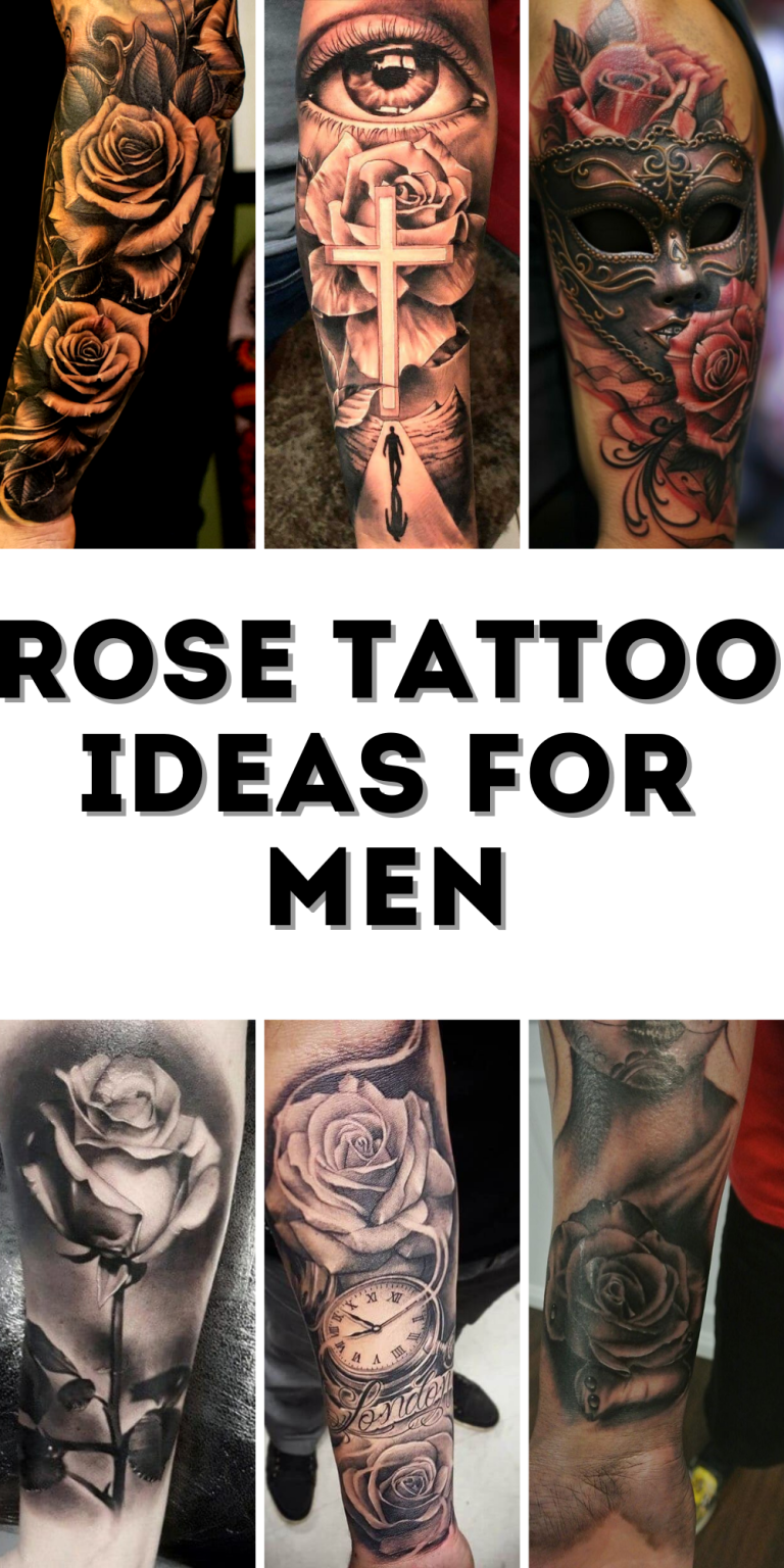 Men’s Forearm Tattoo Ideas Rose: Unique Designs from Small to Full ...