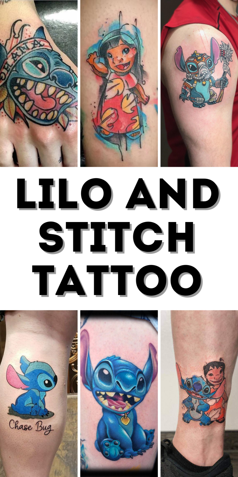 Unique Lilo and Stitch Tattoo Ideas for Women: Small, Matching, and ...