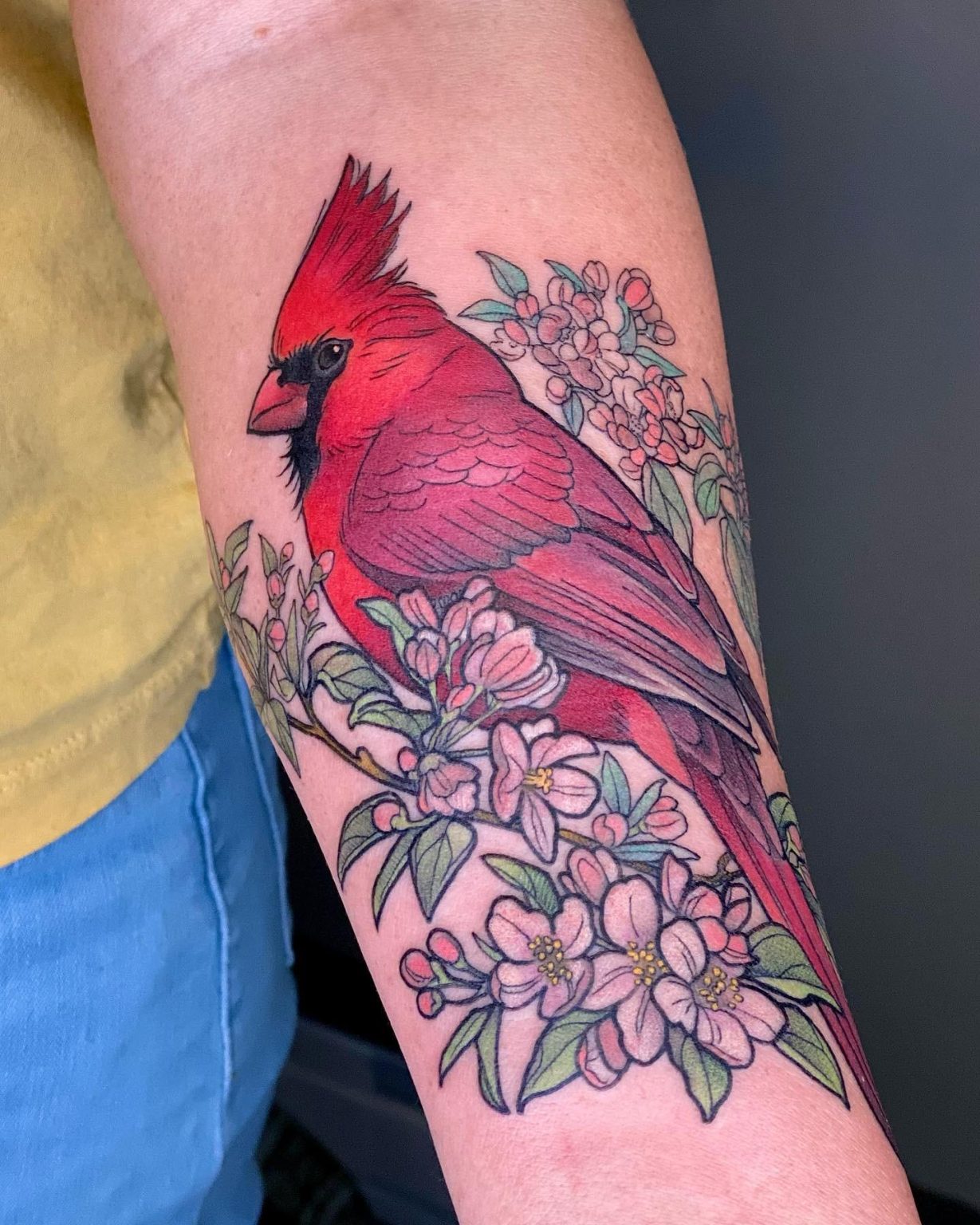 Red Cardinal Tattoo Ideas for Men and Women: Small, Simple, and ...
