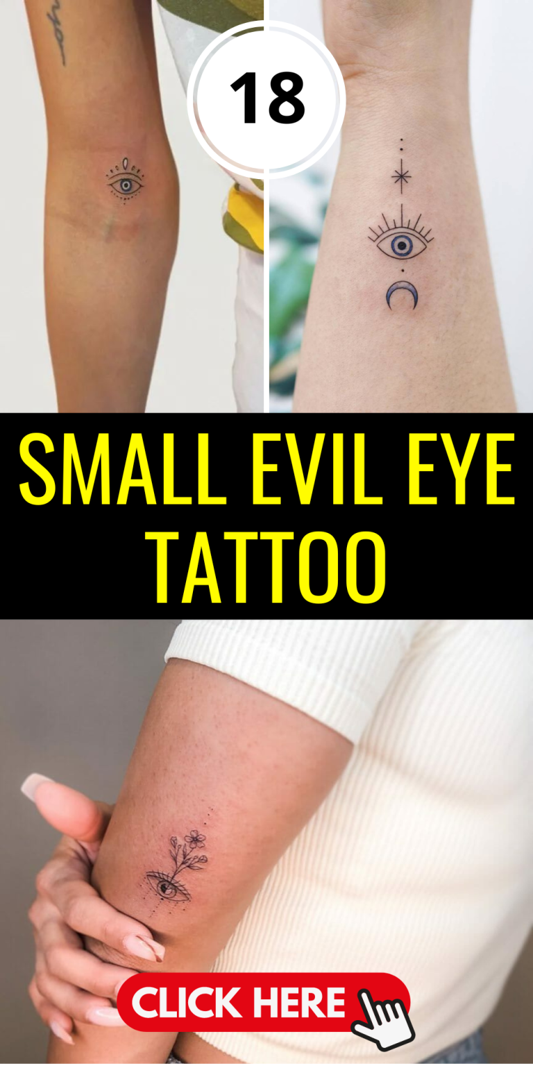 Exploring Small Evil Eye Tattoos: Symbols of Protection and Beauty