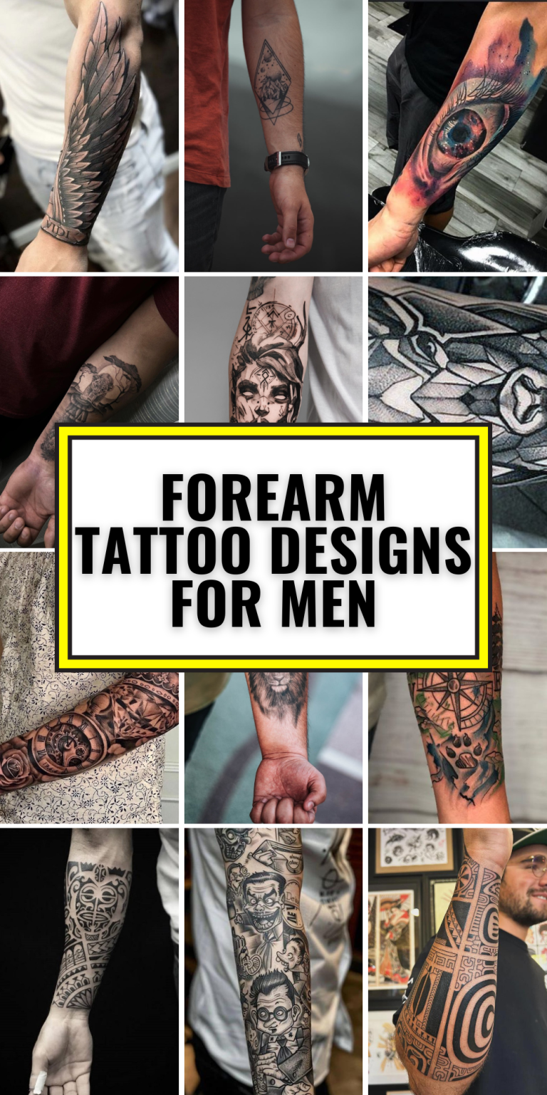 Best Forearm Tattoo Designs for Men: Creative Ideas with Lion ...