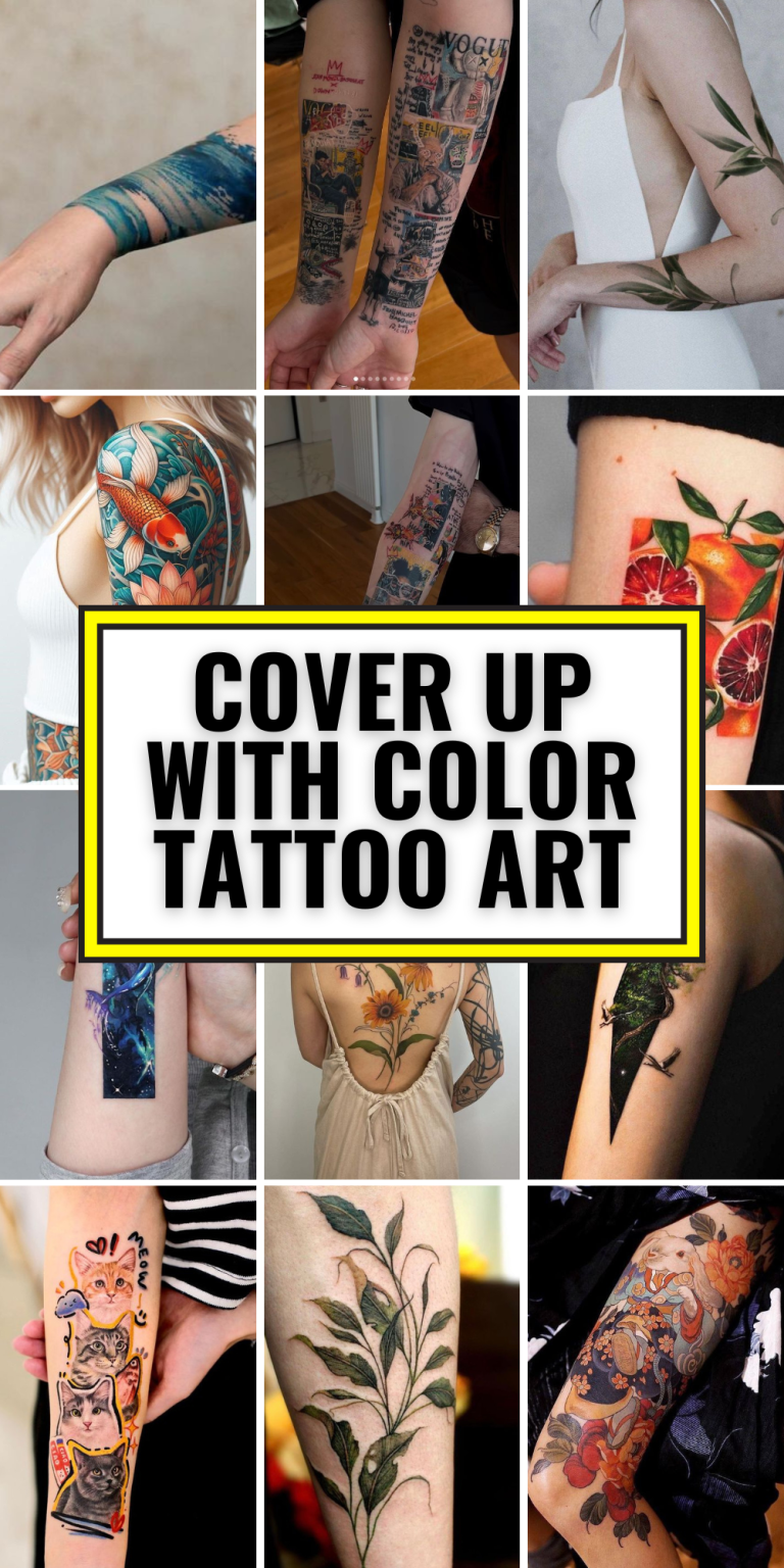 Transform Your Ink: Masterful Cover-Ups with Color Tattoo Art