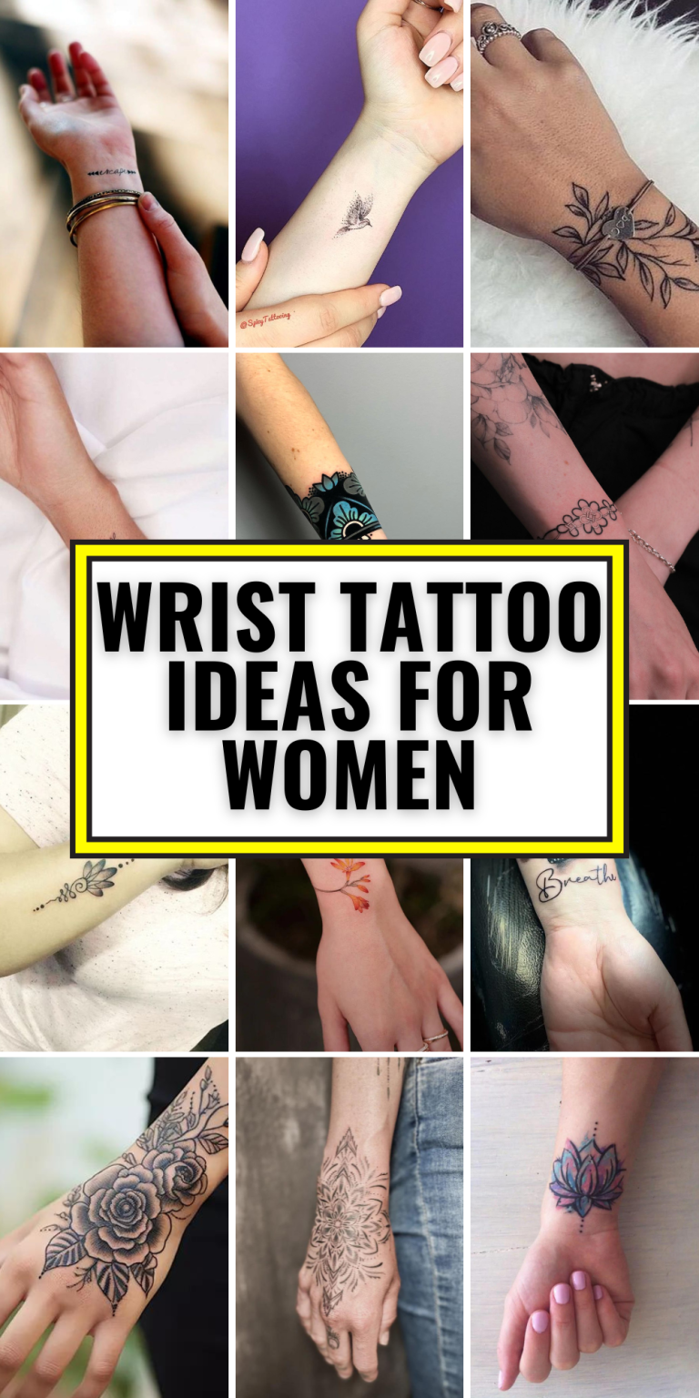 Best Unique Wrist Tattoo Ideas for Women: Small, Delicate, and ...