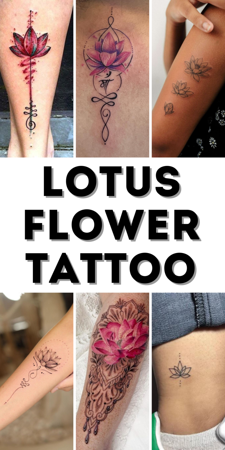 Lotus Flower Tattoo Designs: Symbolism, Meaning, and Beautiful Ideas ...