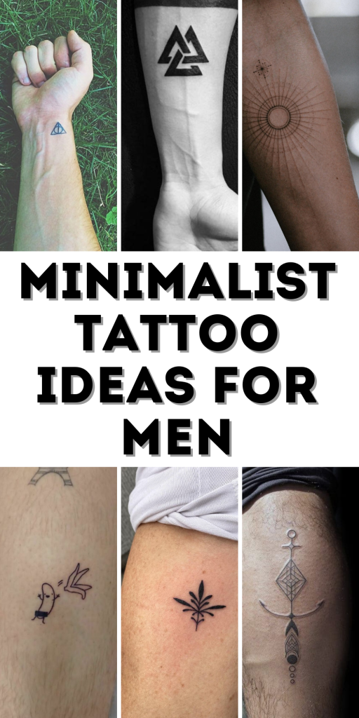 Unique Minimalist Tattoo Ideas for Men: Forearm, Arm, Chest, and Small ...