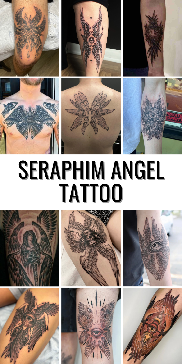 Seraphim Angel Tattoo Designs and Meanings: Detailed Art Descriptions ...