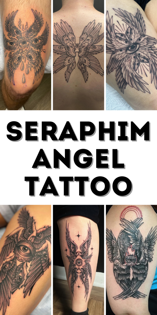 Seraphim Angel Tattoo Designs and Meanings: Detailed Art Descriptions ...