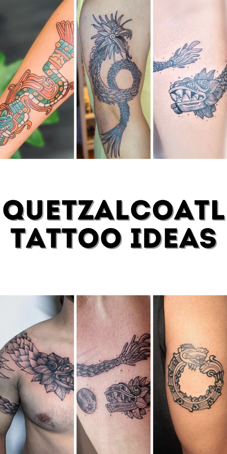 Unique Quetzalcoatl Drawing Tattoo Ideas with Aztec-Inspired Designs ...