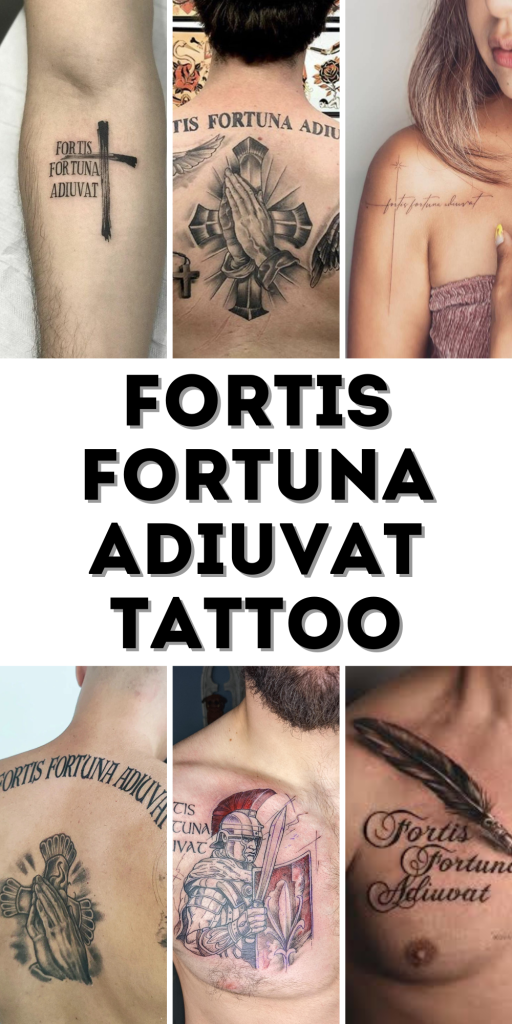 Fortis Fortuna Adiuvat Tattoo Ideas and Meaningful Designs for Arms