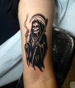 Grim Reaper Tattoo Ideas Traditional Realistic And Feminine Designs grim-reaper-tattoo-ideas-traditional-realistic-and-feminine-designs