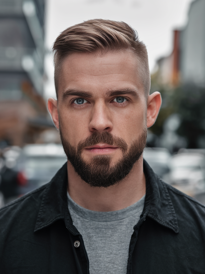 Buzz Cut For Men 2025: 23 Ideas With Beard, Fade, Short And Curly ...