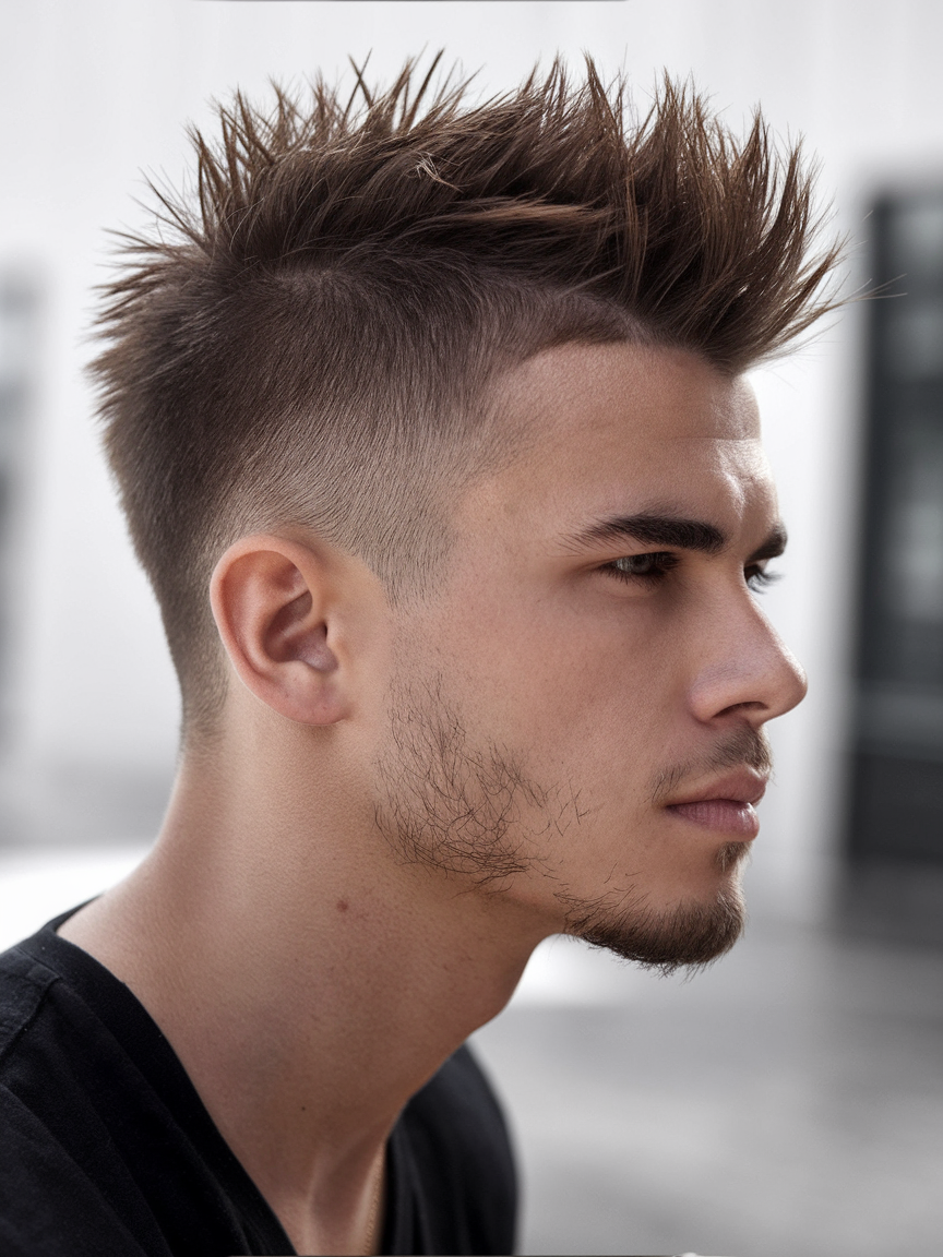 25 Bold Mohawk Hairstyles For Men 2025: Faded, Punk, Twists, Braids And ...