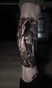 Grim Reaper Tattoo 2025: 25 Designs For Sleeve, Forearm, Back With ...