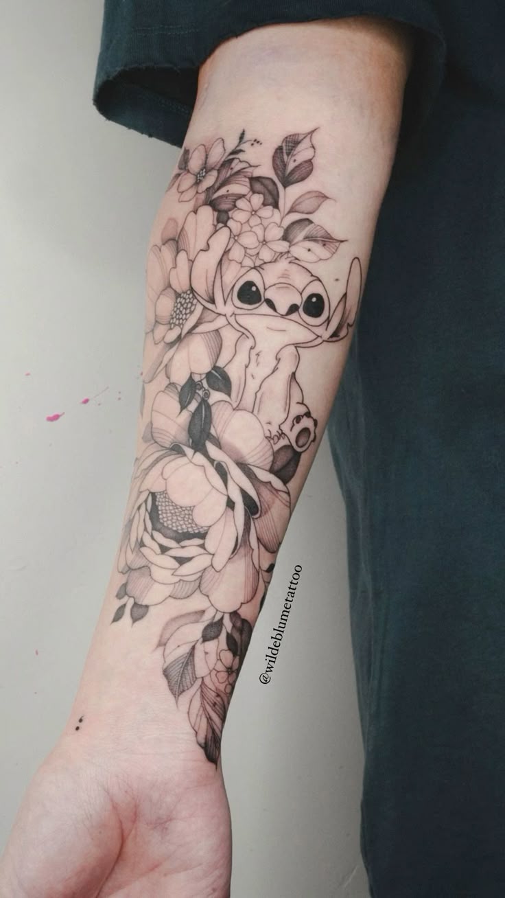 Stitch Tattoo 2025: 25 Ideas And Design For Men And Women With Cute ...