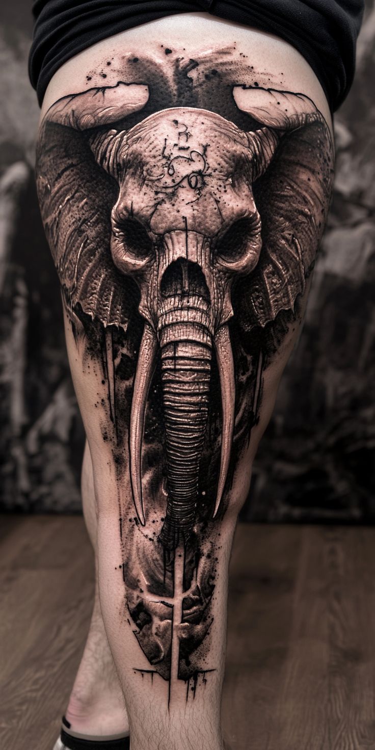 25 Stunning Elephant Tattoo Ideas 2025 For Men Including Sleeve Thigh 25-stunning-elephant-tattoo-ideas-2025-for-men-including-sleeve-thigh