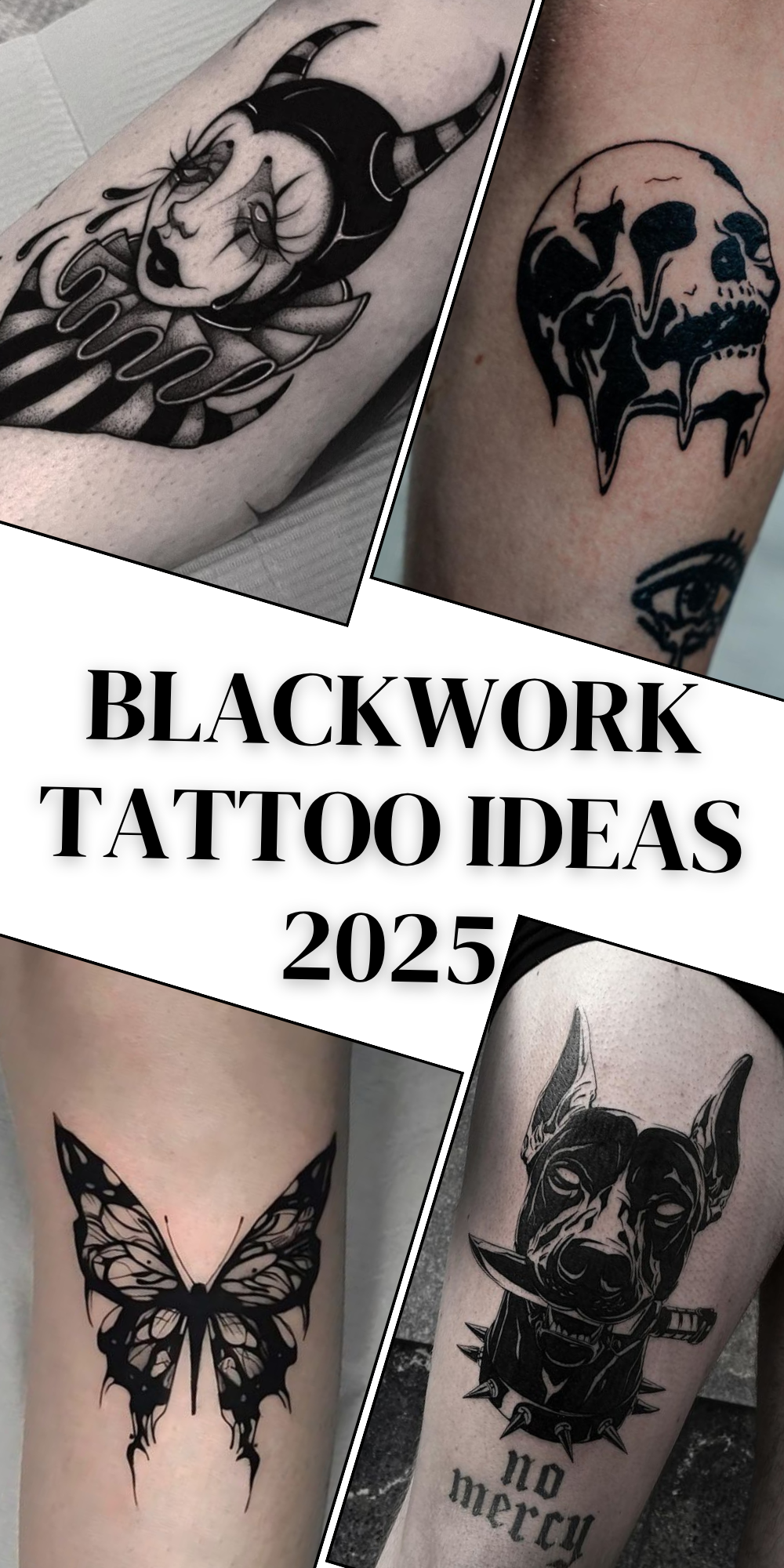 27 Blackwork Tattoo Ideas 2025 – Bold Arm, Leg & Sleeve Designs for Men ...