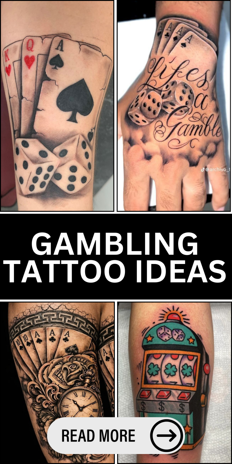 Spannende Casino Tattoo Vorlagen Bildnull