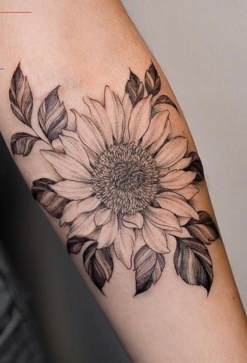 27 Sunflower Tattoo Ideas For Bright Floral Ink Fine Line Designs And 27 Sunflower Tattoo Ideas For Bright Floral Ink Fine Line Designs And